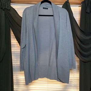 Gray cardigan